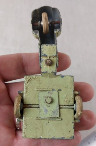 Ancien triporteur / marchand de glace / Vespa, en métal, Solido