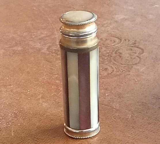 Ancien Vaporisateur Parfum De Sac Le Kid De Marcel Frank Nacre Accessoire Femme