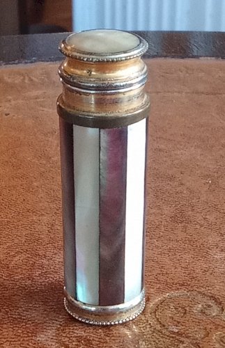 Ancien Vaporisateur Parfum De Sac Le Kid De Marcel Frank Nacre Accessoire Femme