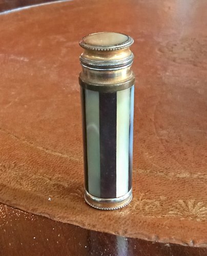 Ancien Vaporisateur Parfum De Sac Le Kid De Marcel Frank Nacre Accessoire Femme