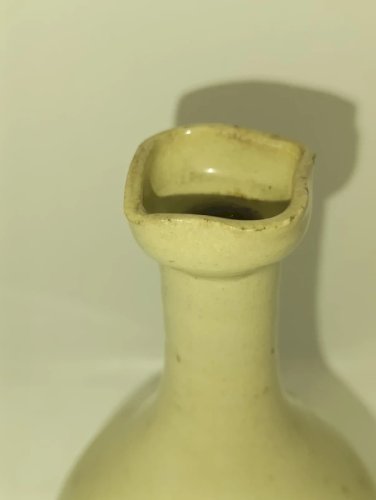 ancien vase / bouteille signé Chalon-sur-Saône en bon etat