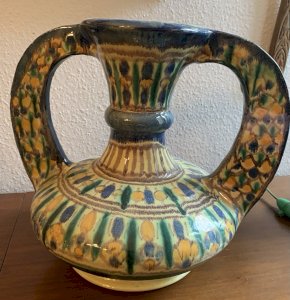 Ancien vase en céramique poterie de Nabeul