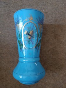 Old opaline vase