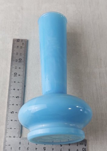 Ancien vase / soliflore, en opaline, Quelle, vintage