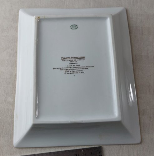 Ancien vide poche, en porcelaine, 2000, Philippe Deshoulières, Limoges