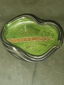 ancien vide poche/cendrier signé roger guerin made in belgique en bon etat