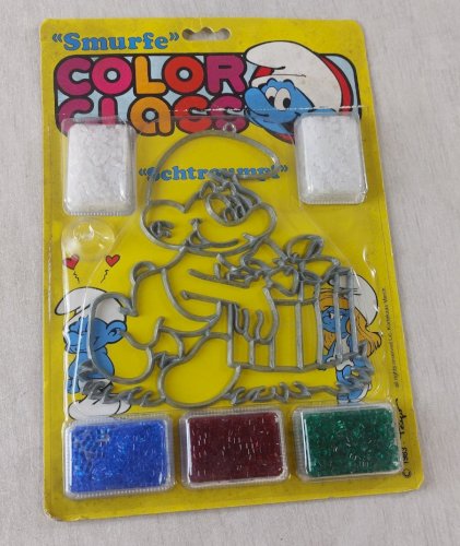Ancien vitrail magique / Color Glass, Schtroumpf / Smurf, Giocattoli / Lancon