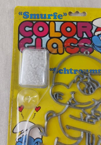 Ancien vitrail magique / Color Glass, Schtroumpf / Smurf, Giocattoli / Lancon