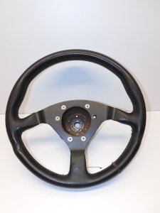 - ANCIEN VOLANT SPORT GAINE CUIR A ADAPTER JUS de GRENIER COLLECTION VHC  D