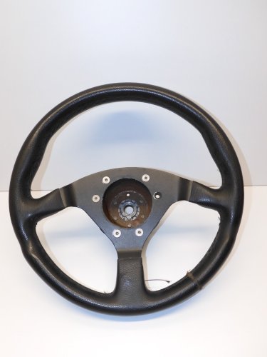 - ANCIEN VOLANT SPORT GAINE CUIR A ADAPTER JUS de GRENIER COLLECTION VHC  D