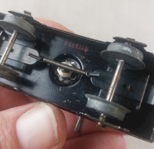 Ancien wagon grue 366, Märklin, en HO