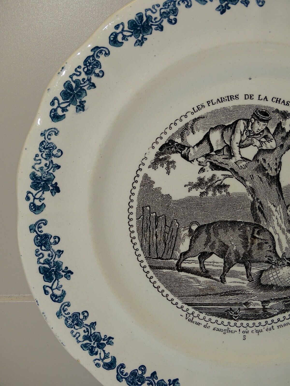 Patch Brodé Plaisirs De La Chasse - France - Neuf - Pour Sac Ou Veste