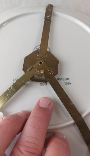 Ancienne assiette, Corps Gendarmerie, Grand Duché Luxembourg, Villeroy & Boch
