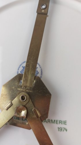 Ancienne assiette, Corps Gendarmerie, Grand Duché Luxembourg, Villeroy & Boch