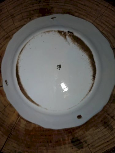 ancienne assiette decor rouen signée Geo Martel en bon etat