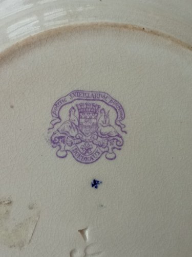 Ancienne Assiette Parlante Jules Vieillard Bordeaux Apparence et réalité