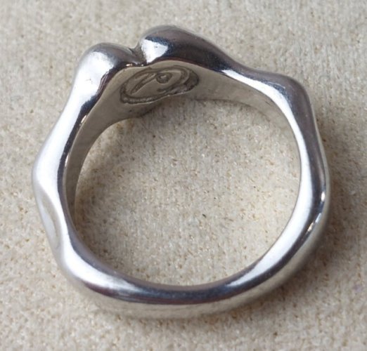 Ancienne bague en argent, Christian Lacroix
