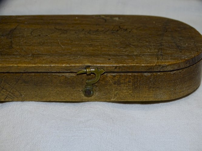 -ANCIENNE BALANCE de CHANGEUR XVIIIe dans sa boite PUR JUS GRENIER COLLECTION  D