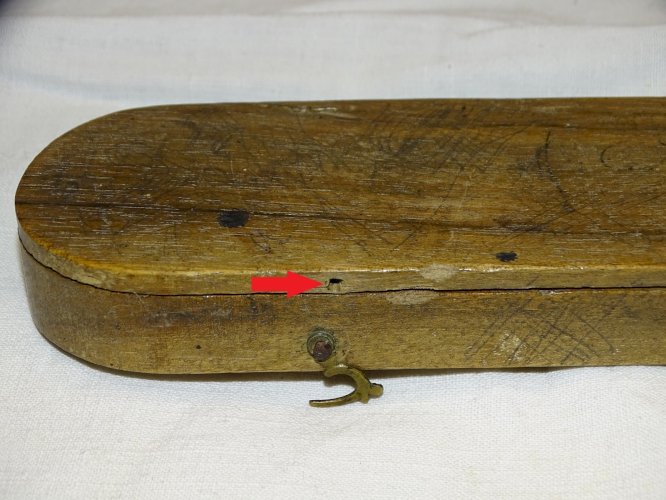 -ANCIENNE BALANCE de CHANGEUR XVIIIe dans sa boite PUR JUS GRENIER COLLECTION  D