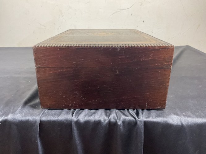 Ancienne boite coffret en marqueterie Napoléon III