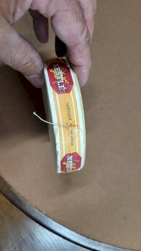 ANCIENNE BOITE FROMAGE POUR TARTINES NESTLE DE PRESENTATION FACTICE EN CARTON