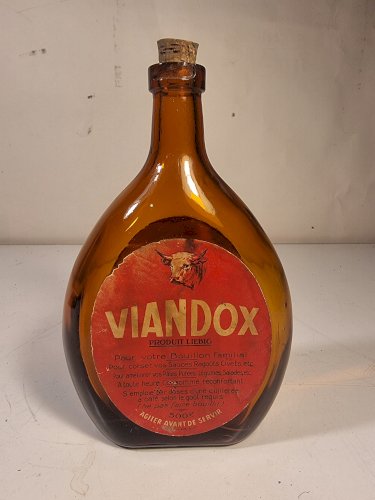 Ancienne bouteille de viandox 