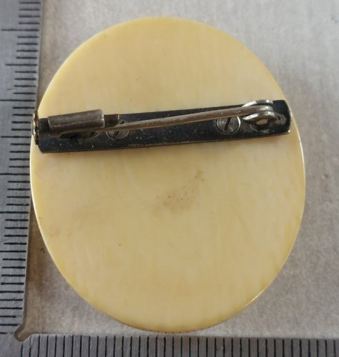 Ancienne broche camée, vintage ^