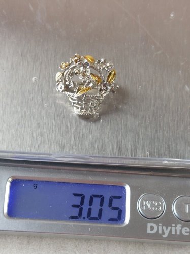 Ancienne broche, en argent massif, Teka Theodor Klotz Pforzheim, vintage