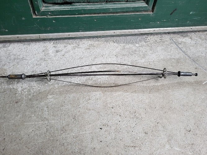 ANCIENNE BROCHE PARAPLUIE POUR TOURNE BROCHE N°4