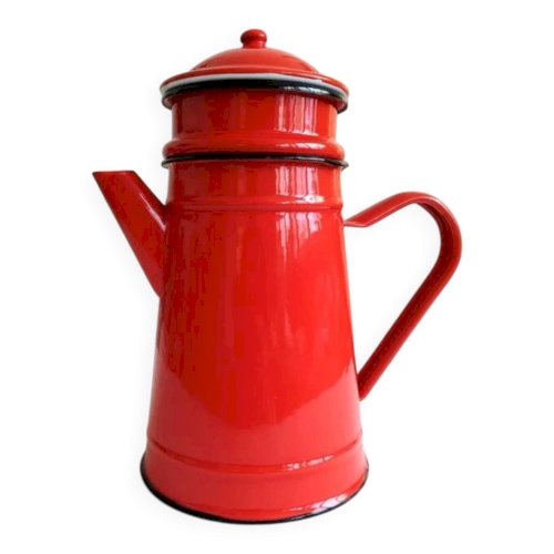 Ancienne cafetière émaillée