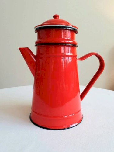 Ancienne cafetière émaillée