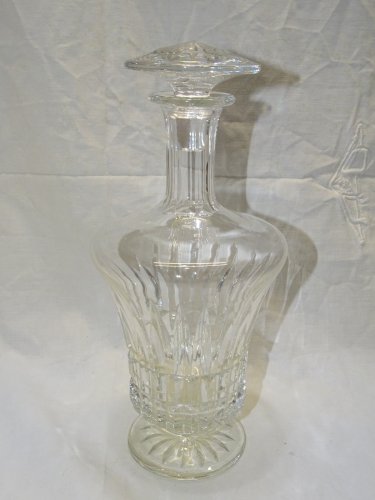 -ANCIENNE CARAFE CRISTAL VILLEROY & BOCH BOUCHON au N° déco TABLE VITRINE   D