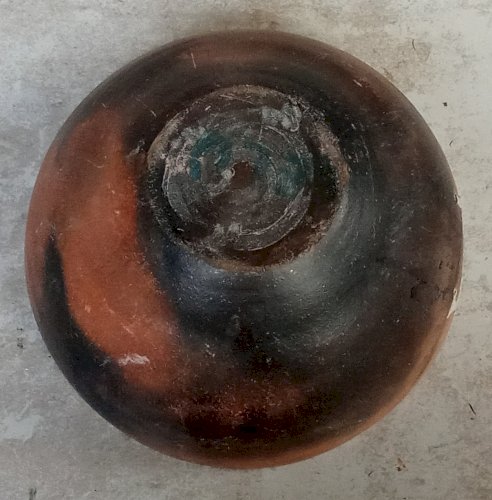 Ancienne Céramique Poterie Asiatique Raku Ancien Bol Saladier Old Asian Bowl