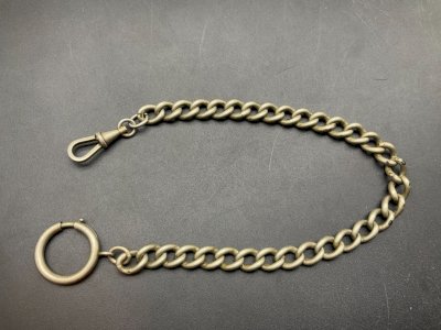 ancienne chaîne de montre à gousset châtelaine .