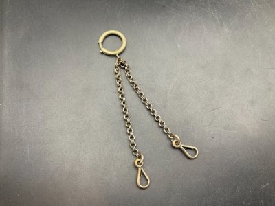 antique chatelaine pocket watch chain.