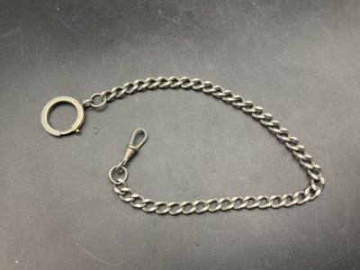 antique chatelaine pocket watch chain.