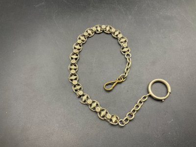 antique chatelaine pocket watch chain.