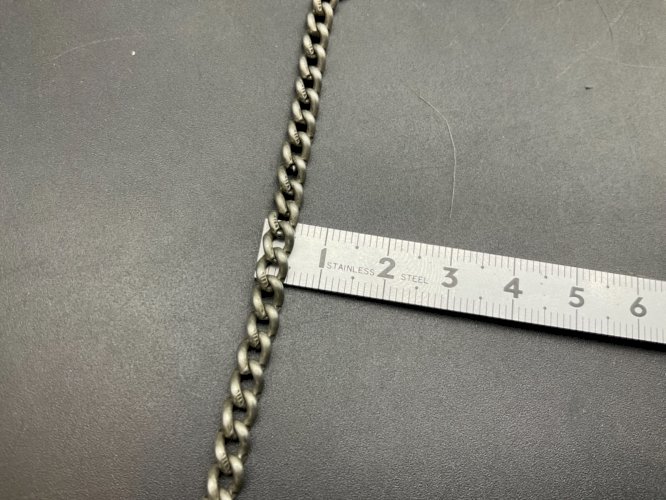 ancienne chaîne de montre à gousset châtelaine .