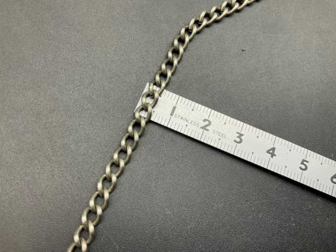 ancienne chaîne de montre à gousset châtelaine .