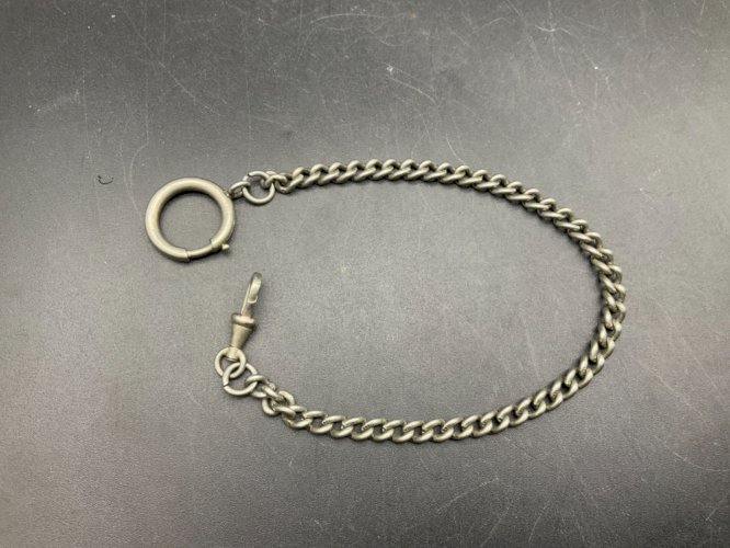 ancienne chaîne de montre à gousset châtelaine .