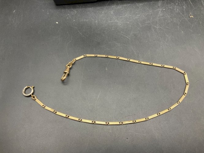 ancienne chaîne de montre à gousset châtelaine.