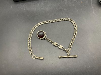 old pocket watch chain chatelaine.charm.