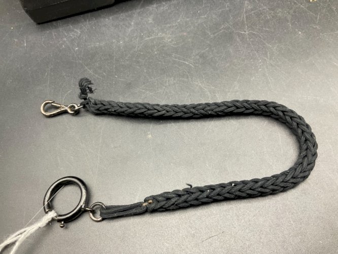 ancienne chaîne de montre à gousset châtelaine.breloque.