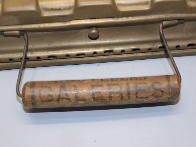 -ANCIENNE CHAUFFERETTE LAITON GIRODON & Cie VILLEURBANNE LYON JUS de GRENIER   D