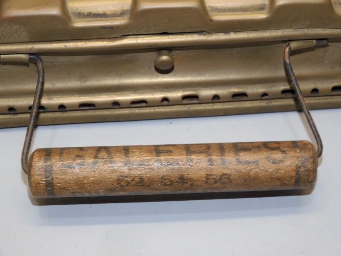 -ANCIENNE CHAUFFERETTE LAITON GIRODON & Cie VILLEURBANNE LYON JUS de GRENIER   D