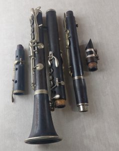 Old Buffet Crampon clarinet, for parts