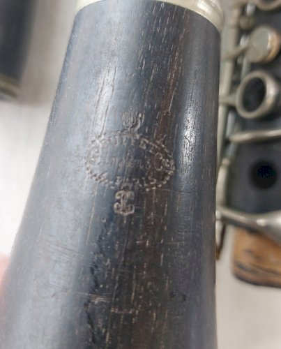 Ancienne clarinette Buffet Crampon, pour pièces