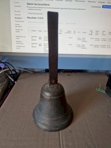 ANCIENT BRONZE BELL.
