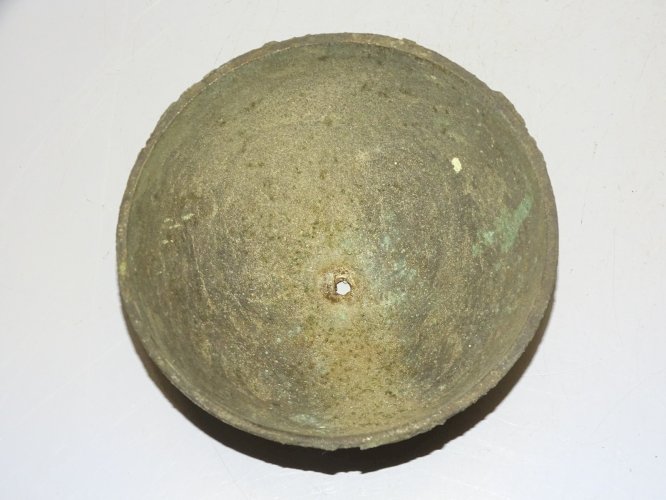 -ANCIENNE CLOCHE POUR MOUVEMENT PENDULE HORLOGE COMTOISE XVIIIe Diam 12,3 cm  D