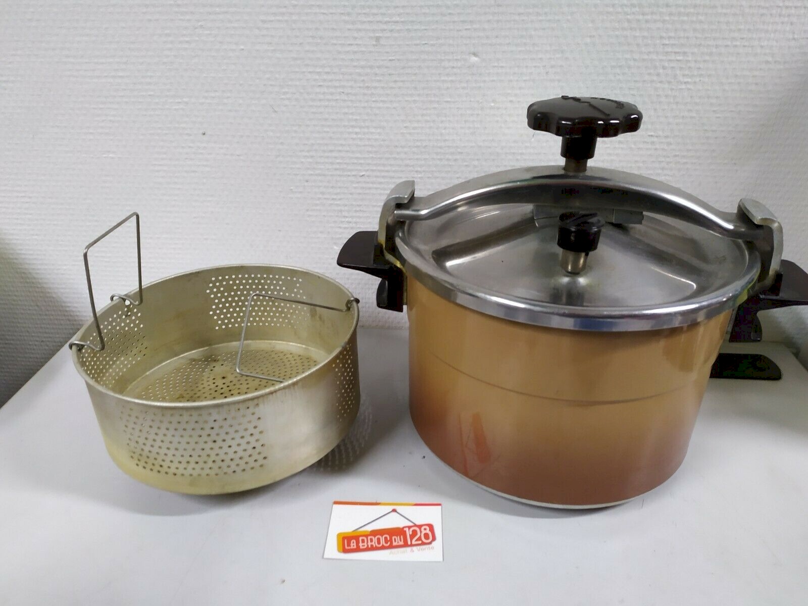 Cocotte-minute SEB Super Cocotte 8 Litres - Aluminium Vintage - Années 60/70